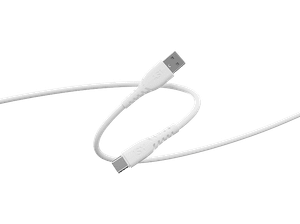 Kabel ISY IUC-1102 USB-A do USB-C 1.5m Biały
