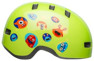 Kask dziecięcy BELL LIL RIPPER monsters gloss green (45-52)