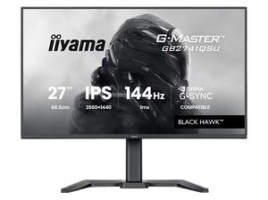 Monitor IIYAMA G-Master GB2741QSU-B1 Black Hawk 27 WQHD IPS 1ms 144Hz Flicker free G-Sync Czarny