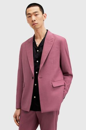 AllSaints marynarka z wełną AURA