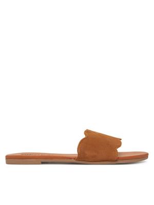 Pieces Klapki 17156838 Brązowy