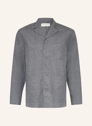 Officine Générale Marynarka Archer Slim Fit grau