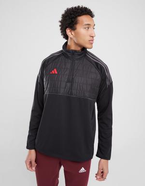 adidas Bluza Rozpinana Tiro Wint 1/4 Zip Blk/rd