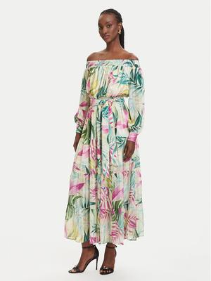 Guess Sukienka letnia W5GT16 WH9Z2 Kolorowy Regular Fit