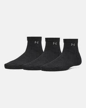 UNDER ARMOUR damskie skarpety za kostkę sportowe Women&amp;#039;s Vanish 3 szt czarne (S)
