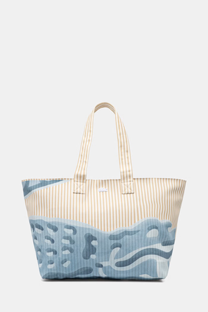 Lacoste torebka tote damska bawełniana