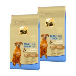 SELECT GOLD Sensitive Senior Maxi Jagnięcina i ryż 2x12 kg