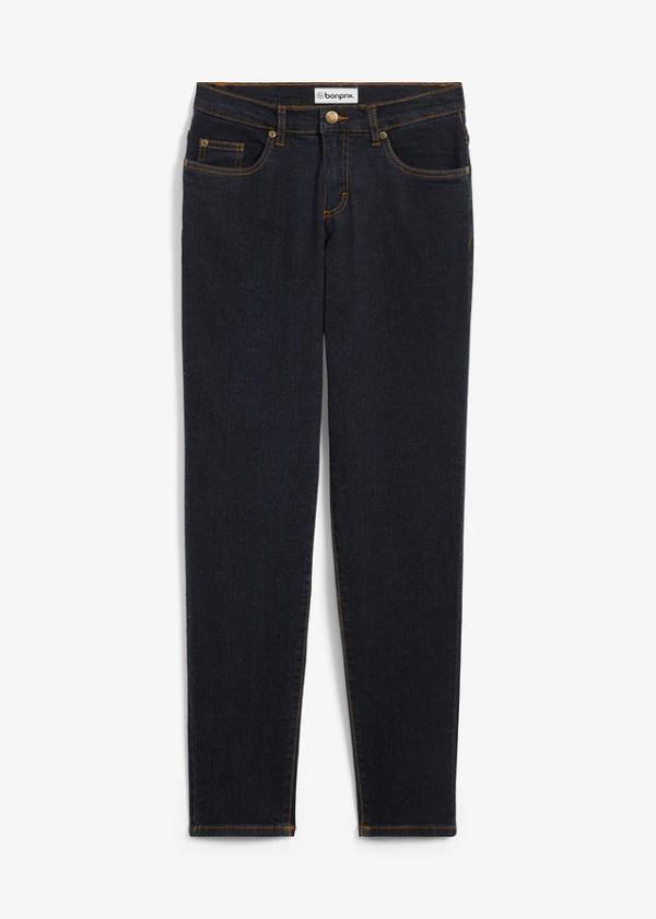 Dżinsy ze stretchem Mom, mid waist, long