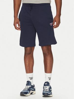 Reebok Szorty sportowe 100217147 Granatowy Regular Fit