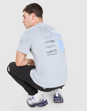 The North Face T Shirt Topography Of The World