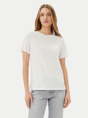 Pieces T-Shirt Anora 17148789 Biały Regular Fit