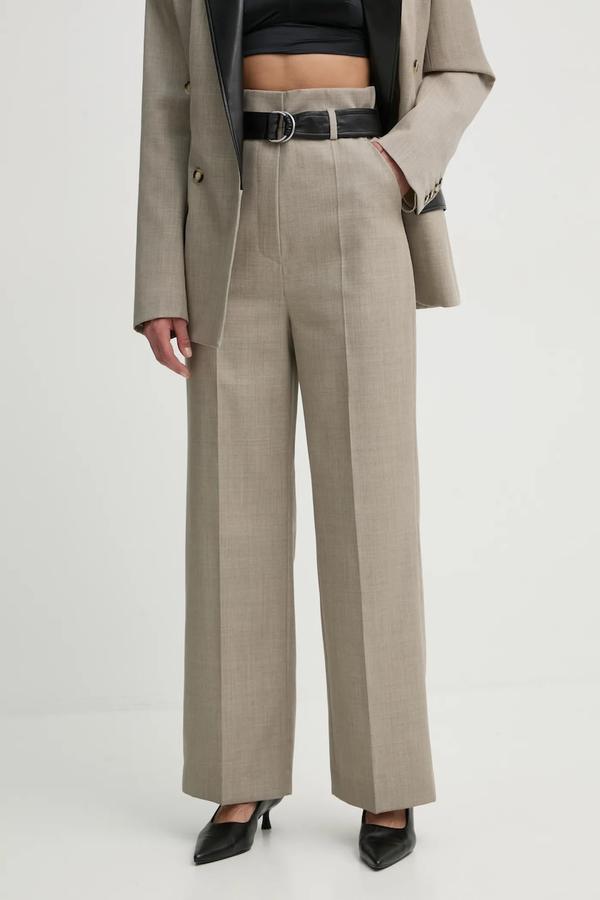 Nanushka spodnie wełniane ULANI
