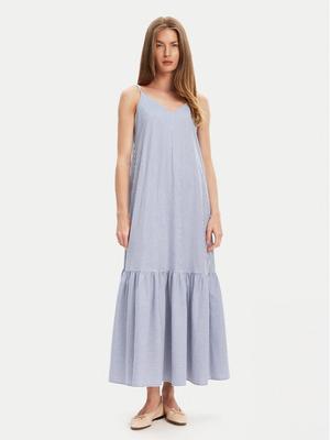 United Colors Of Benetton Sukienka letnia 4SZRDV0B8 Niebieski Relaxed Fit