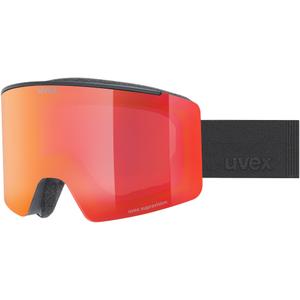 Gogle narciarskie UVEX Ignite FM supravision czerwony (one size)