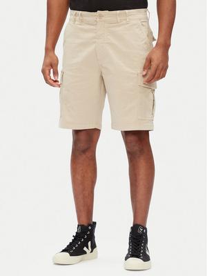 Pepe Jeans Szorty materiałowe Seasonal PM801179 Beżowy Regular Fit