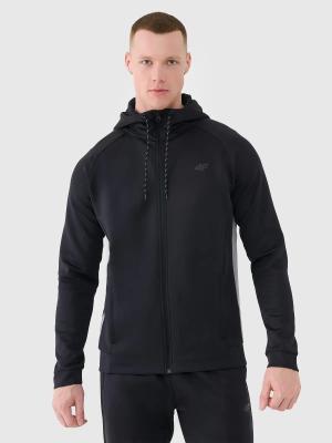 4F bluza dresowa męska trenigowa 4FWSS25TFSWM513 czarna (M)