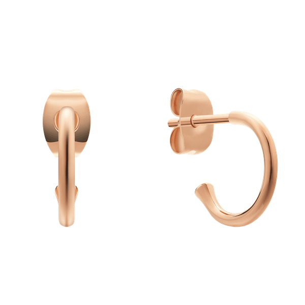 Daniel Wellington DW Charm Charms Earrings Rose Gold One Size