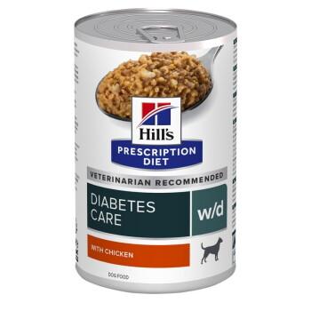 Hill's Prescription Diet w/d z kurczakiem 12x370 g