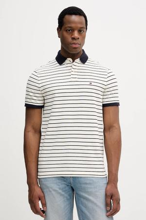 Tommy Hilfiger polo męskie bawełniane z elastanem