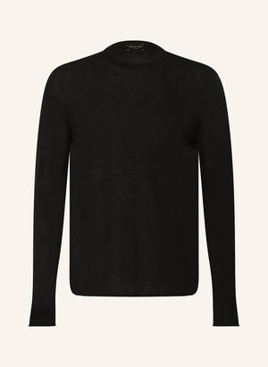 Roberto Collina Sweter Z Dodatkiem Kaszmiru schwarz