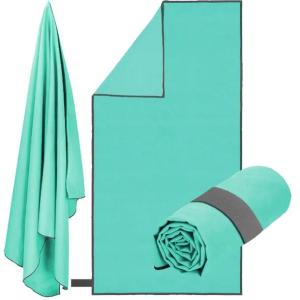 RĘCZNIK QUICKDRY SZYBKOSCHNĄCY Z GUMKĄ SPORT BASEN FITNES SAUNA PLAŻA 50X90