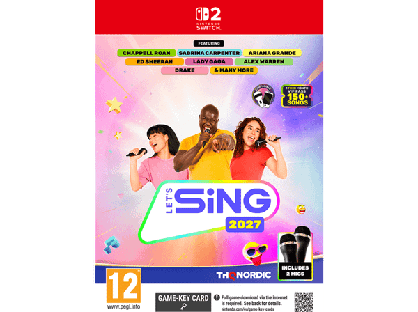PLAION Let's Sing 2027 + 2 mikrofony