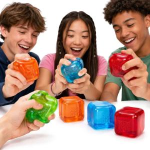 NeeDoh Nice Cube Gniotek Antystresowy Kostka Lodu gniotki niespodzianka