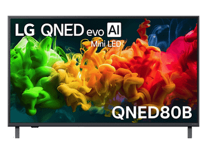 Telewizor QNED evo MiniLED LG 43QNED80B6B 43" 4K HDR10 AI Upscaling Czarny