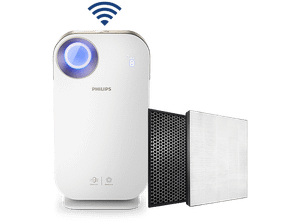 PRODUKT PO EKSPOZYCJI - Oczyszczacz powietrza PHILIPS Seria 4500i AC4558/50 z aplikacją telefon