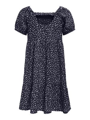 Kids ONLY Sukienka codzienna Salli 15339686 Granatowy Regular Fit