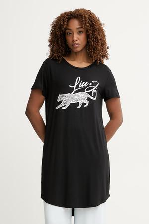 Liu Jo T-shirt damski z wiskozy