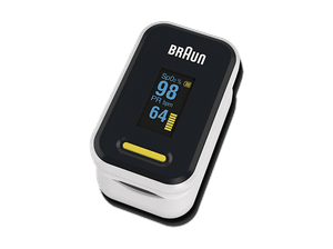 Pulsoksymetr BRAUN 1 Pulse Oximeter OLED YK-81CEU Biało-czarny