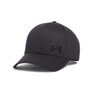 UNDER ARMOUR czapka z daszkiem męska M ESSENTIAL LOW METAL ADJ czarna (one size)
