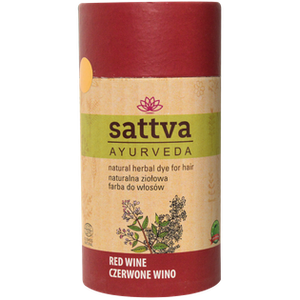Sattva Naturalna Henna - Ziołowa Farba do Włosów Red Wine 150ml