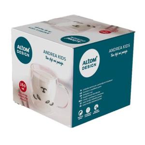 Kubek termiczny andrea kids 260 ml panda