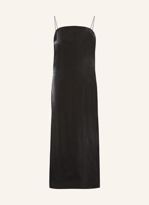 Jacquemus Sukienka Koktajlowa La Robe Carino Z Satyny schwarz