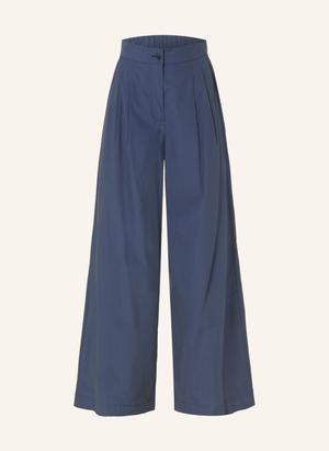 Weekend Max Mara Spodnie Marlene Benda blau