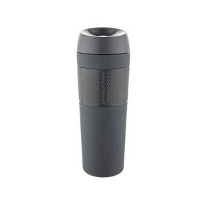 Kubek termiczny nierdzewny LEO 450 ml szary mat