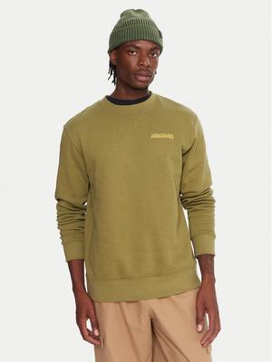 Quiksilver Bluza Salt Water Graphic EQYFT05127 Zielony Comfort Fit