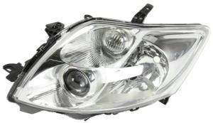REFLEKTOR LAMPA PRZÓD TOYOTA AURIS E15 2006-2010 LEWY LEWA DEPO H11+HB3