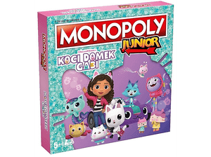 Gra towarzyska WINNING GAMES Monopoly Junior Koci Domek Gabi
