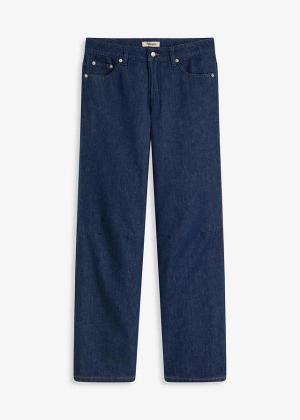 Jeansy straight, mid waist
