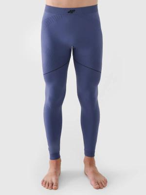 4F bezszwowa bielizna narciarska męska termoaktywna legginsy 4FWAW25USEAM234 czarne (XXL/3XL)
