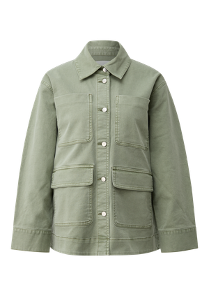 Overshirt wykonany z twillu o luźnym kroju