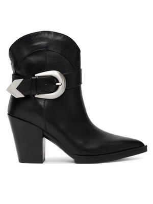 KARL LAGERFELD Botki KL37255 Czarny