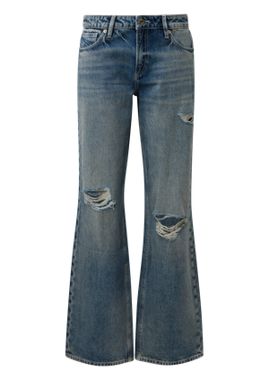 Dżinsy Catie / Slim Fit / Średni stan / Szeroka nogawka