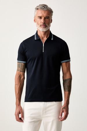 Karl Lagerfeld polo męskie bawełniane