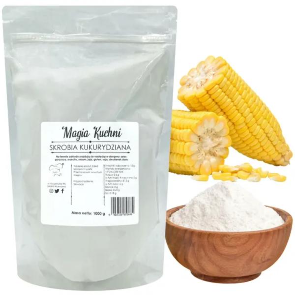 Skrobia KUKURYDZIANA MAZEINA skrobia z kukurydzy 1kg
