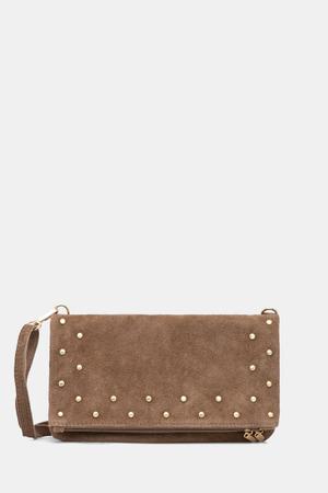 Answear.LAB torebka crossbody damska zamszowa