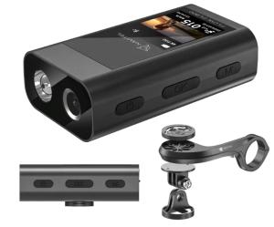 Lampka rowerowa przednia z kamerą 4K NAVITEL FLOW DL800 - Stabilizacja, GPS